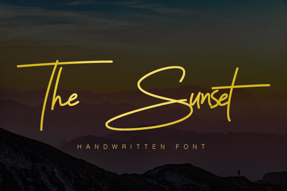 Overdrive Sunset Font - Dafont Free