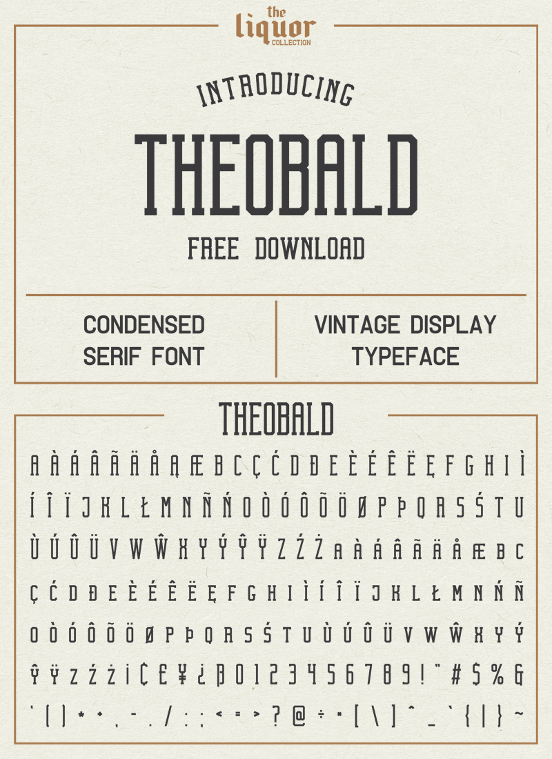 Theobald Font Dafont Com