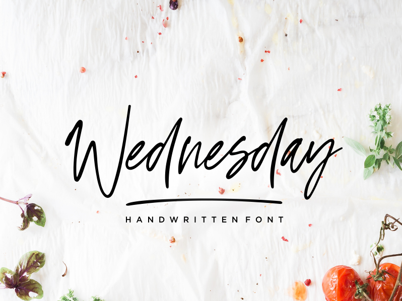 Wednesday Vibes | dafont.com